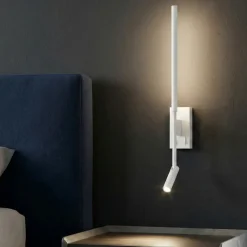 Applique Camera Da Letto-Selezionato da Mazzolaluce Applique da comodino bianco con luce da lettura led 9w 3000k