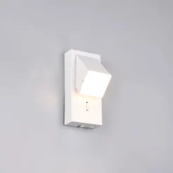 Applique Camera Da Letto-Selezionato da Mazzolaluce Applique da comodino design moderno bianca led 3000k orientabile