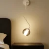 Applique Camera Da Letto-Top Light Applique da comodino luce pendente vetro bronzo v line