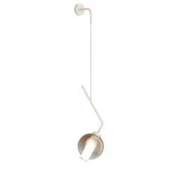 Applique Camera Da Letto-Top Light Applique da comodino luce pendente vetro bronzo v line