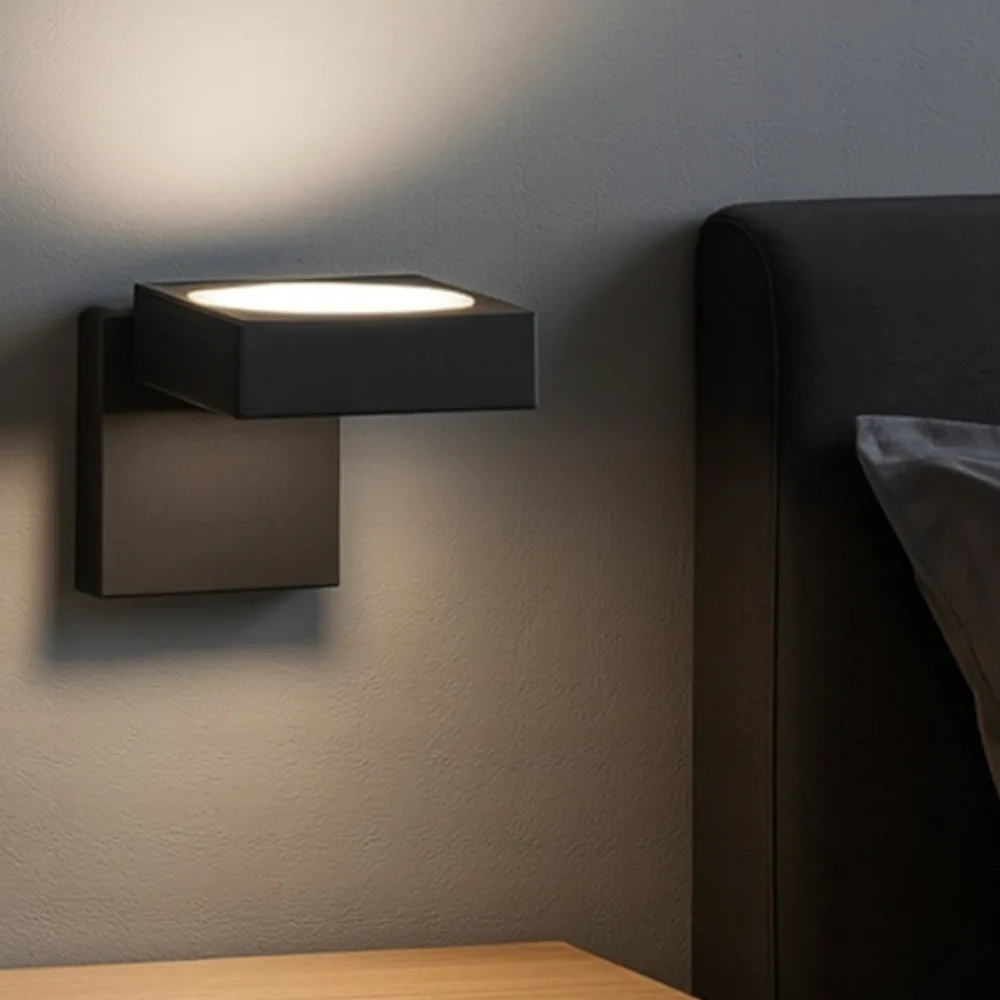 Applique Camera Da Letto-Top Light Applique da comodino per camera da letto toplight up nero