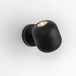 Applique Camera Da Letto-Selezionato da Mazzolaluce Applique da comodino per camera da letto orientabile nera moderna