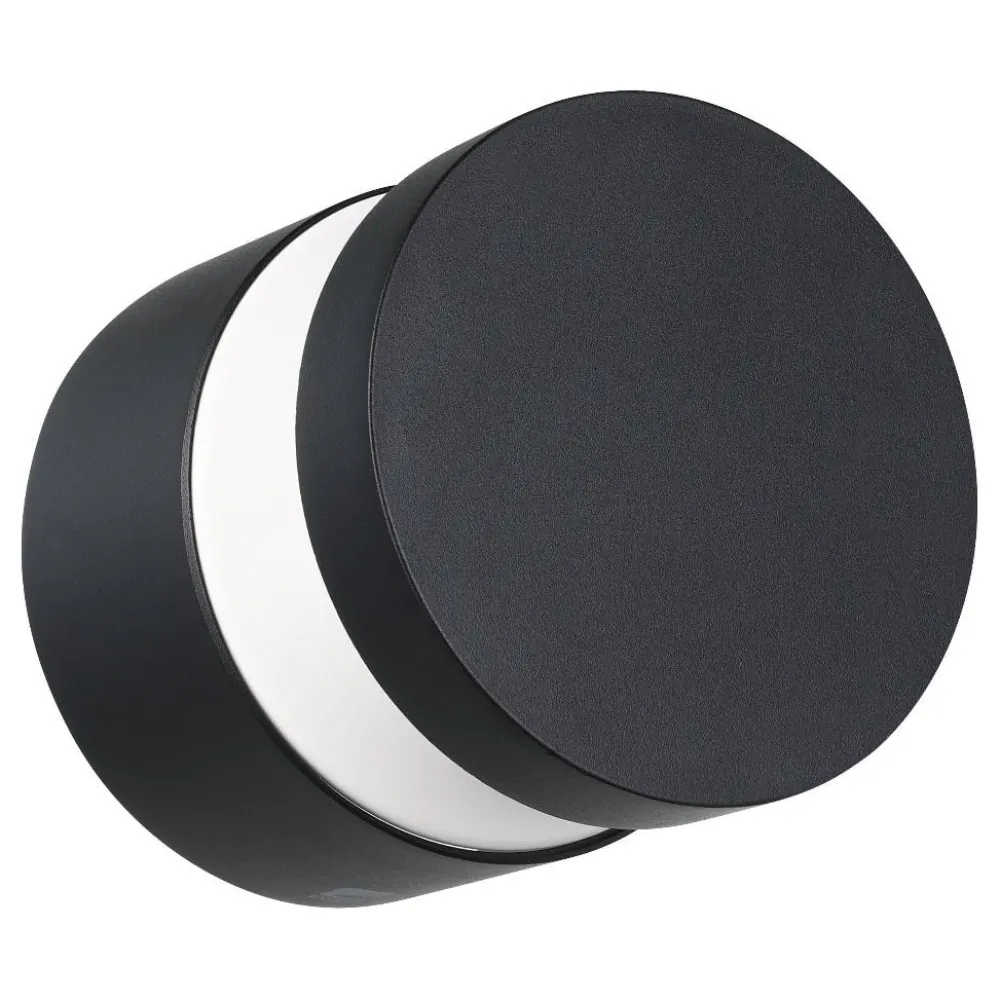 Applique Da Esterno-Selezionato da Mazzolaluce Applique da esterno alluminio nero ip44 led 11w 3000k