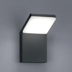Applique Da Esterno-Selezionato da Mazzolaluce Applique da esterno anti corrosione moderno antracite led 8w 3000k
