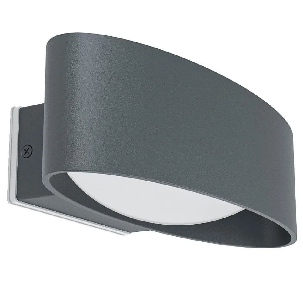 Applique Da Esterno-Selezionato da Mazzolaluce Applique da esterno antracite led 3000k ip54