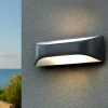 Applique Da Esterno-Selezionato da Mazzolaluce Applique da esterno antracite e27 led luce biemissione