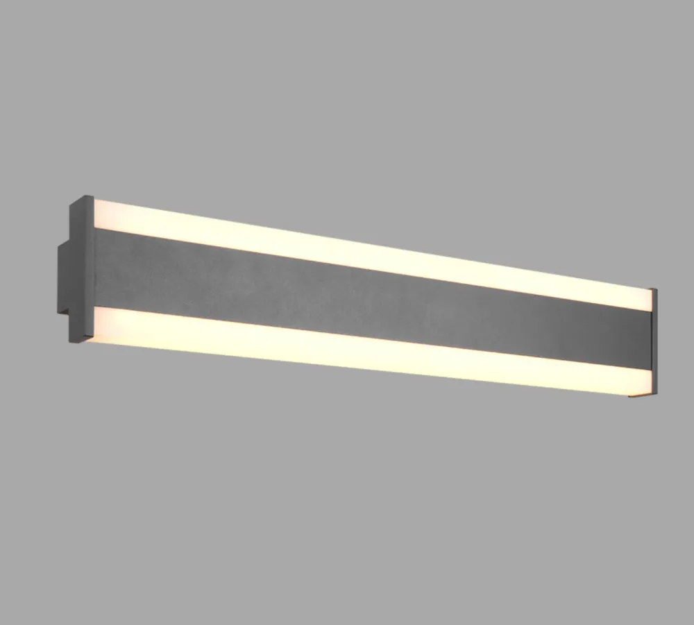 Applique Da Esterno-Selezionato da Mazzolaluce Applique da esterno antracite led anti corrosione ip54