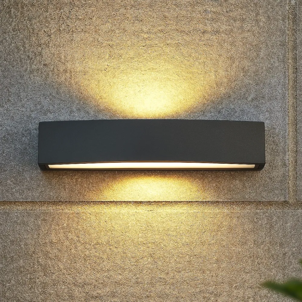 Applique Da Esterno-Ideal Lux Applique da esterno antracite andromeda ap2