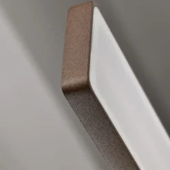 Applique Da Esterno-Selezionato da Mazzolaluce Applique da esterno bacchetta moderna marrone corten led 20w 3000k