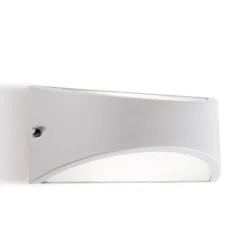 Applique Da Esterno-Selezionato da Mazzolaluce Applique da esterno balcone bianca led 4000k ip65