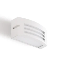 Applique Da Esterno-Selezionato da Mazzolaluce Applique da esterno balcone moderna bianca led 10w 3000k ip65