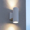 Applique Da Esterno-Ideal Lux Applique da esterno base ap2 bianco