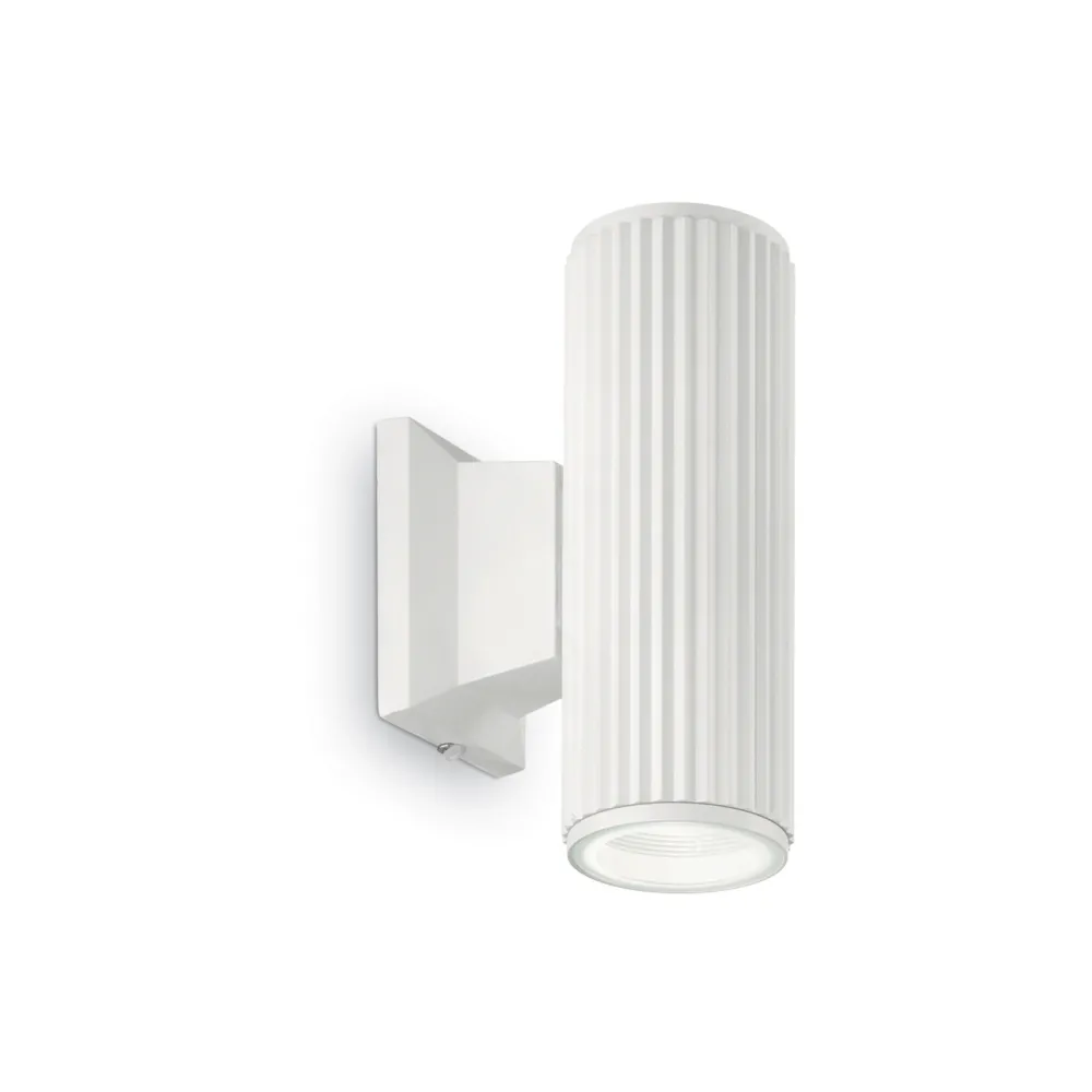 Applique Da Esterno-Ideal Lux Applique da esterno base ap2 bianco