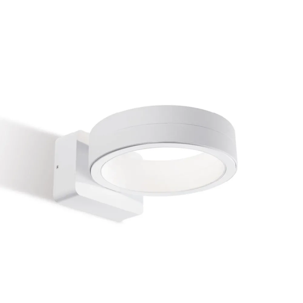 Applique Da Esterno-Selezionato da Mazzolaluce Applique da esterno bianca biemissione led 16w 4000k ip65