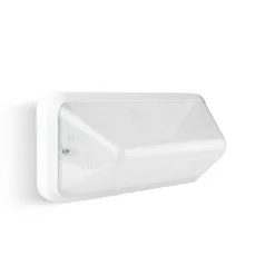 Applique Da Esterno-Selezionato da Mazzolaluce Applique da esterno bianca con sensore crepuscolare led 7w
