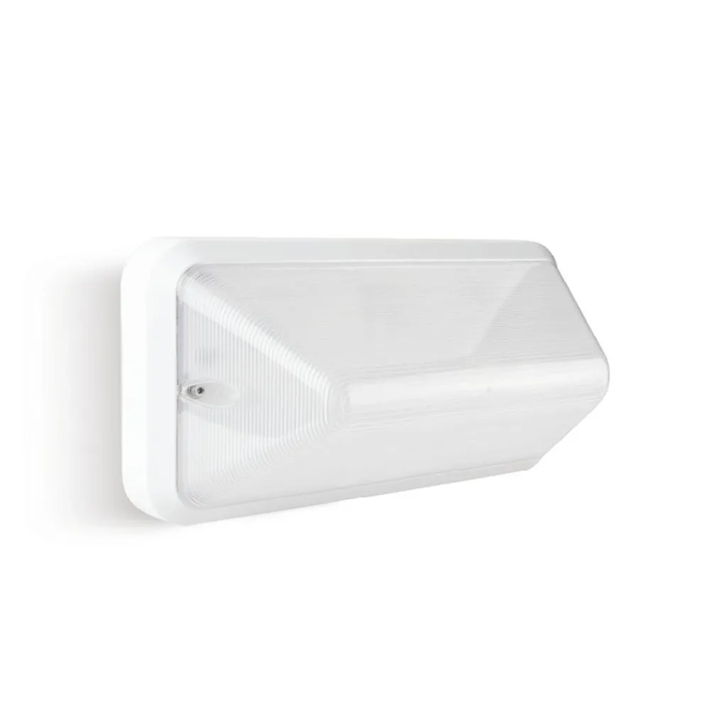 Applique Da Esterno-Selezionato da Mazzolaluce Applique da esterno bianca led 8,5w cct con sensore di movimento crepuscolare ip66
