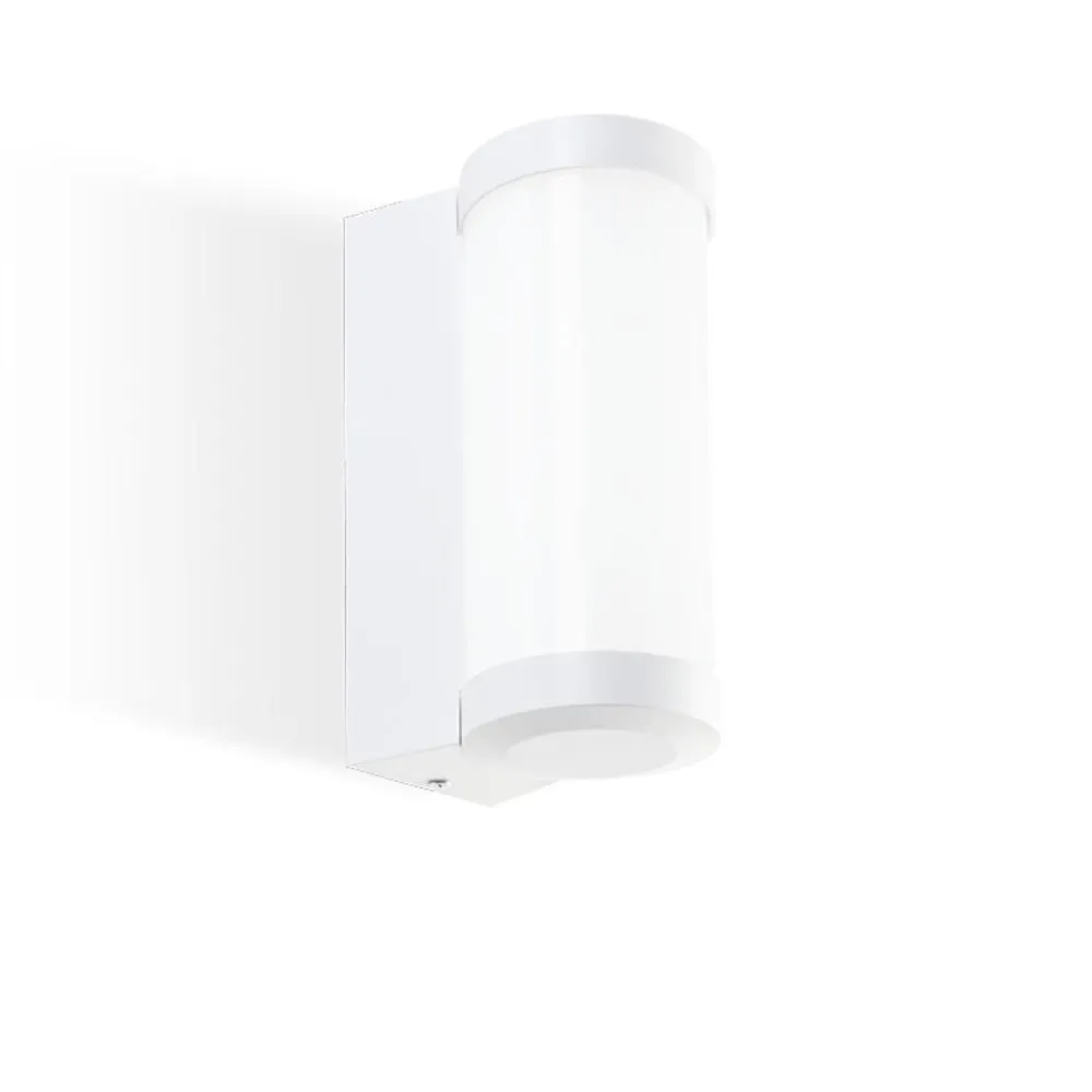 Applique Da Esterno-Selezionato da Mazzolaluce Applique da esterno bianca moderna led 6w 4000k ip65