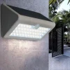Applique Da Esterno-Vivida International Applique da esterno bianco solare sensore di movimento 6w 6000k vivida