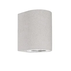 Applique Da Esterno-Selezionato da Mazzolaluce Applique da esterno cemento bianco