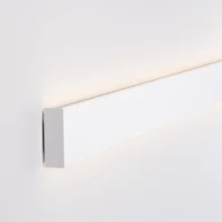 Applique Da Esterno-Selezionato da Mazzolaluce Applique da esterno 120cm moderna led 48w 3000k rettangolare bianco