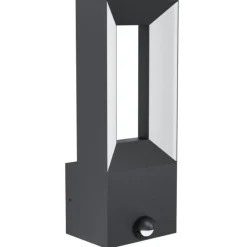 Applique Da Esterno-Selezionato da Mazzolaluce Applique da esterno con sensore di movimento nera ip44 led 3000k