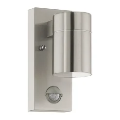 Applique Da Esterno-Selezionato da Mazzolaluce Applique da esterno con sensore di movimento acciaio ip44