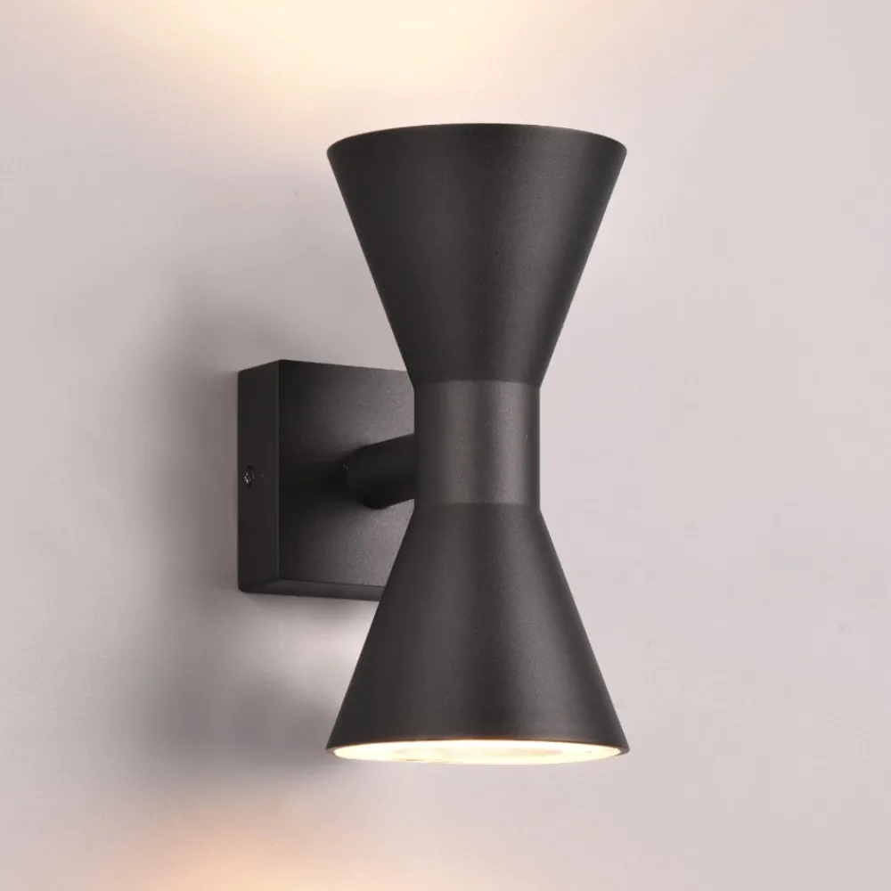 Applique Da Esterno-Selezionato da Mazzolaluce Applique da esterno design antracite moderna