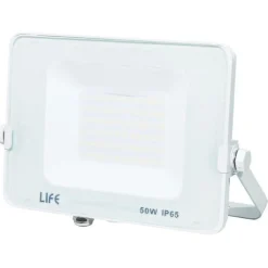 Applique Da Esterno-Selezionato da Mazzolaluce Applique da esterno faro proiettore led 50w 4000k ip65 slim bianco