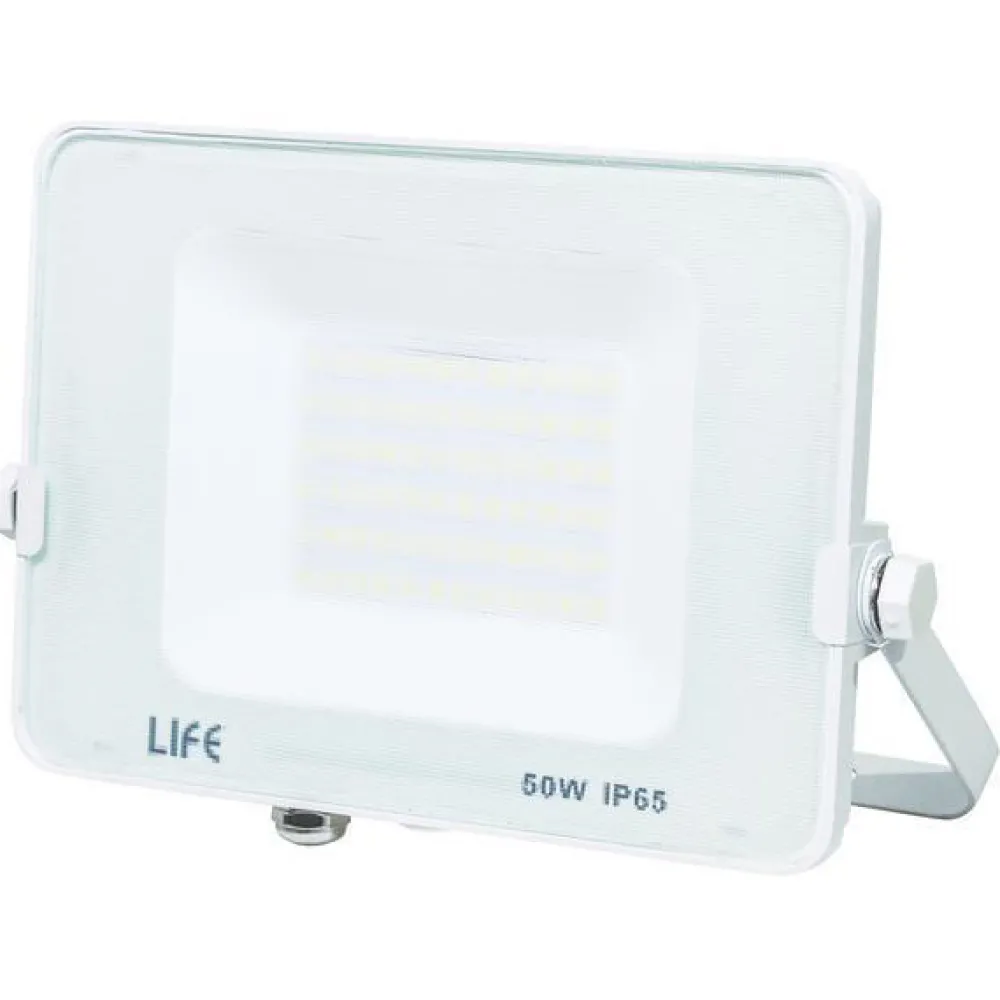 Applique Da Esterno-Selezionato da Mazzolaluce Applique da esterno faro proiettore led 50w 4000k ip65 slim bianco