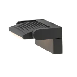 Applique Da Esterno-Selezionato da Mazzolaluce Applique da esterno girevole grigio scuro moderno led 12w 3000k