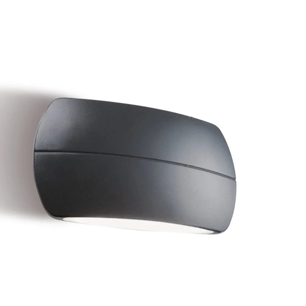 Applique Da Esterno-Selezionato da Mazzolaluce Applique da esterno grafite design moderno led 10w 4000k
