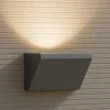 Applique Da Esterno-Selezionato da Mazzolaluce Applique da esterno grafite moderna led 18w 3000k ip65