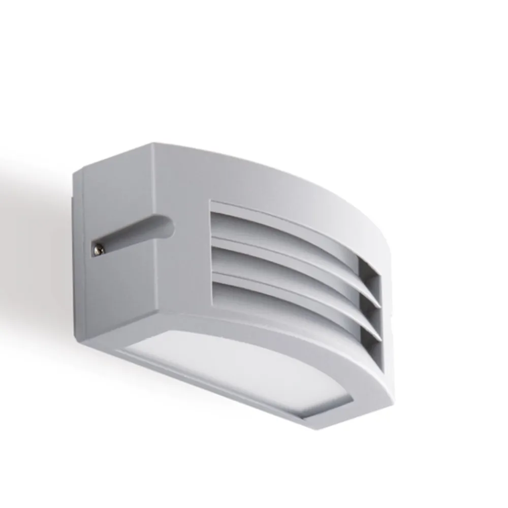 Applique Da Esterno-Selezionato da Mazzolaluce Applique da esterno grigio alluminio led 10w 3000k ip65