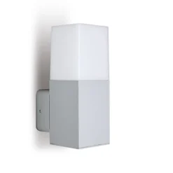 Applique Da Esterno-Selezionato da Mazzolaluce Applique da esterno grigio alluminio moderna led 7w 4000k ip65