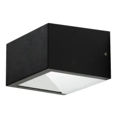 Applique Da Esterno-Gea Luce Applique da esterno ip54 antracite led cct
