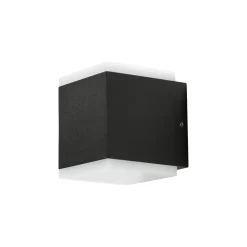 Applique Da Esterno-Gea Luce Applique da esterno ip65 antracite led cct