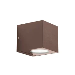 Applique Da Esterno-Gea Luce Applique da esterno ip65 corten led 3000k
