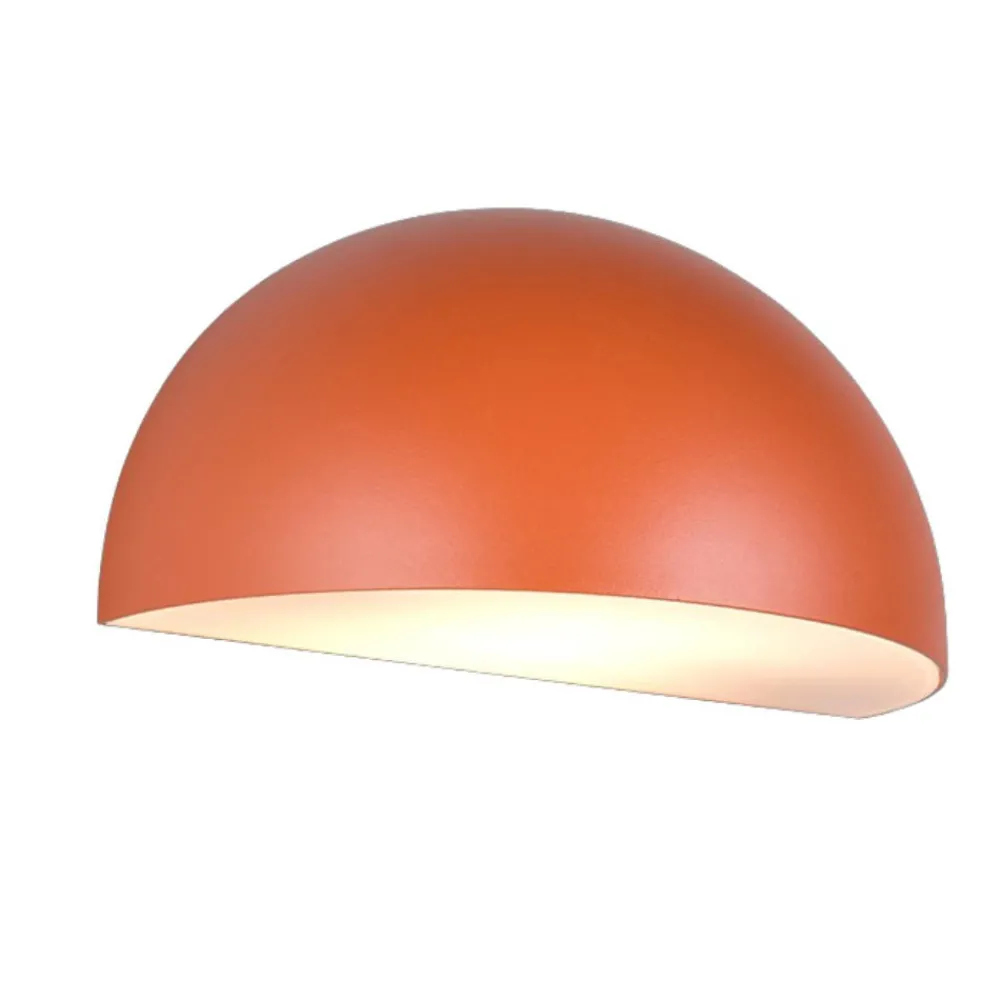 Applique Da Esterno-Selezionato da Mazzolaluce Applique da esterno ip44 h14 cm arancione