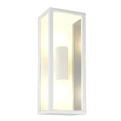 Applique Da Esterno-Selezionato da Mazzolaluce Applique da esterno ip44 h14 cm bianco opaco