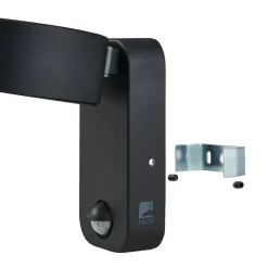 Applique Da Esterno-Selezionato da Mazzolaluce Applique da esterno ip44 sensore di movimento crepuscolare nera led 3000k