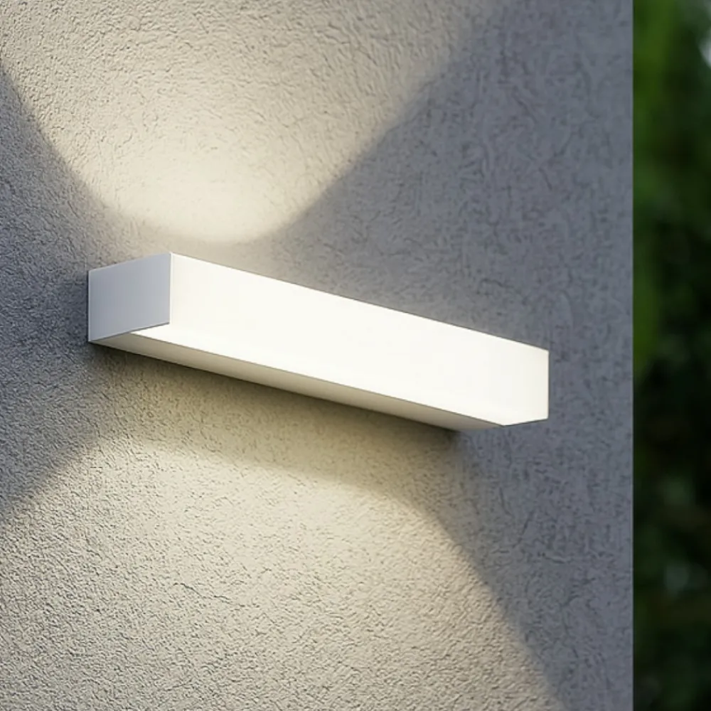 Applique Da Esterno-Linea Light Applique da esterno kioo led 28w 3000k alluminio anodizzato