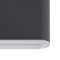 Applique Da Esterno-Selezionato da Mazzolaluce Applique da esterno led cct antracite ip65 17cm