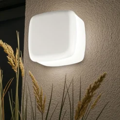 Applique Da Esterno-Linea Light Applique da esterno led 3000k bianca ip65 miniwhite