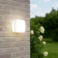 Applique Da Esterno-Linea Light Applique da esterno led 3000k bianca ip65 miniwhite