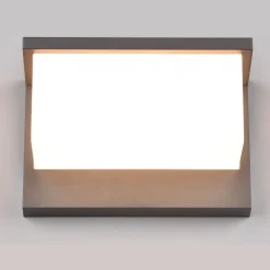 Applique Da Esterno-Selezionato da Mazzolaluce Applique da esterno led 3000k moderno grigio antracite