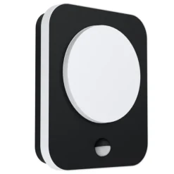 Applique Da Esterno-Selezionato da Mazzolaluce Applique da esterno led 3000k sensore di movimento nera ip44
