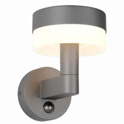 Applique Da Esterno-Selezionato da Mazzolaluce Applique da esterno led 8w con sensore di movimento anti corrosione