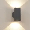 Applique Da Esterno-Selezionato da Mazzolaluce Applique da esterno led 6w 3000k moderna antracite