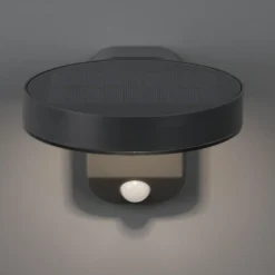 Applique Da Esterno-Selezionato da Mazzolaluce Applique da esterno luce solare con sensore di movimento antracite
