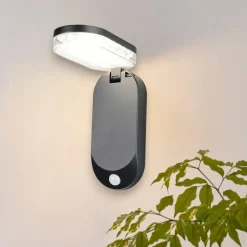 Applique Da Esterno-Selezionato da Mazzolaluce Applique da esterno luce solare led 3w 4000k con sensore di movimento crepuscolare